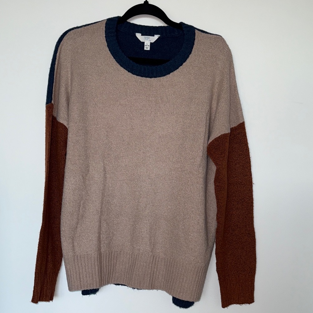 Colorblock Sweater